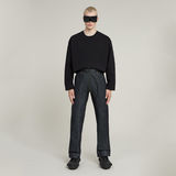 G-STAR Outlet Cuello redondo recortado unisex WVB Negro