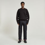 G-STAR Outlet Sudadera Unisex Oversized WVB Negro