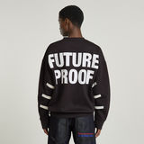 G-STAR Outlet Sudadera Unisex Oversized WVB Negro