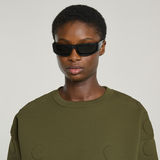 G-STAR Outlet Cuello redondo recortado unisex WVB Verde