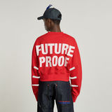 G-STAR Outlet Sudadera WVB Unisex Cropped Rojo