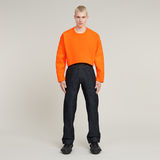 G-STAR Outlet Cuello redondo recortado unisex WVB Naranja