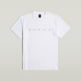 G-STAR Outlet Small Symbols T-Shirt White