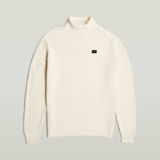 G-STAR Outlet Pullover Turtle Knitted Sweater Beige