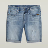 G-STAR Outlet Shorts 3301 Slim Azul intermedio