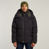 G-STAR Outlet G- Whistler Padded Hooded Jacket 2.0 Black