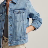 G-STAR Outlet True Denim Jacket Light blue