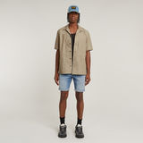 G-STAR Outlet Shorts 3301 Slim Azul intermedio