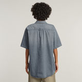 G-STAR Outlet Camisa Relaxed Azul intermedio