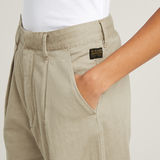 G-STAR Outlet Pantalones Fluid Wide Leg Beige