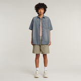 G-STAR Outlet Camisa Relaxed Azul intermedio