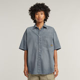 G-STAR Outlet Camisa Relaxed Azul intermedio