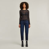 G-STAR Outlet Top Fine Lace AOP Slim Multi color
