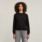 G-STAR Outlet Sudadera Autograph Crew Negro