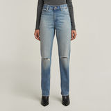 G-STAR Outlet Viktoria High Straight Jeans Medium blue