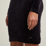 G-STAR Outlet Velvet Slim Dress Black