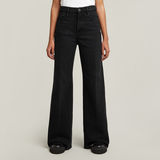 G-STAR Outlet Deck Ultra High Wide Leg Jeans Grey