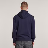 G-STAR Outlet Originals Logo Hoodie Dark blue