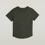 G-STAR Outlet Rolled Up Sleeve Boyfriend Top Grey