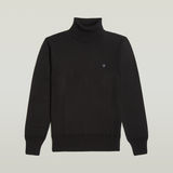 G-STAR Outlet Core Turtle Knitted Sweater Black