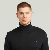 G-STAR Outlet Core Turtle Knitted Sweater Black