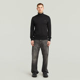 G-STAR Outlet Core Turtle Knitted Sweater Black