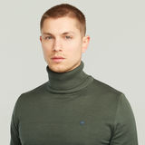 G-STAR Outlet Core Turtle Knitted Sweater Green