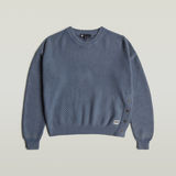 G-STAR Outlet Jersey Overdyed Structure Knitted Azul claro