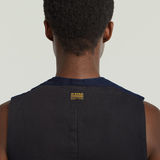 G-STAR Outlet Denim Waistcoat Dark blue