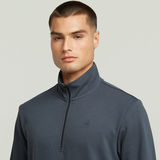 G-STAR Outlet Sudadera Nifous Half Zip Azul oscuro