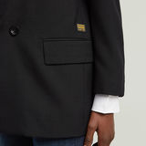 G-STAR Outlet Americana Double Breasted Negro