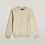 G-STAR Outlet Logo Sweater Beige