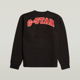 G-STAR Outlet Running Dog Back Graphic Sweater Black
