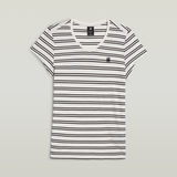 G-STAR Outlet Camiseta Stripe Eyben Slim V 2.0 Multi color