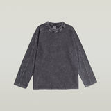 G-STAR Outlet Camiseta Washed Boxy Negro