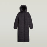 G-STAR Outlet Whistler Long Puffer Jacket Black
