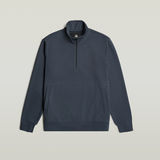 G-STAR Outlet Sudadera Nifous Half Zip Azul oscuro