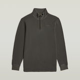G-STAR Outlet Overdyed Half Zip Tweeter Grey