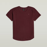 G-STAR Outlet Camiseta Rolled Up Boyfriend Rojo