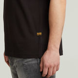 G-STAR Outlet Felt Logo T-Shirt Black
