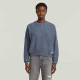 G-STAR Outlet Jersey Overdyed Structure Knitted Azul claro