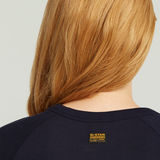 G-STAR Outlet Camiseta Embro Patch Slim Azul oscuro