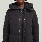 G-STAR Outlet Whistler Long Puffer Jacket Black