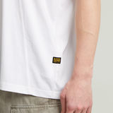 G-STAR Outlet Camiseta A-Line Loose Blanco