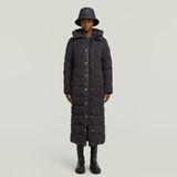 G-STAR Outlet Whistler Long Puffer Jacket Black