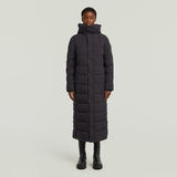 G-STAR Outlet Whistler Long Puffer Jacket Black