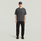 G-STAR Outlet Camiseta Washed Pocket Negro