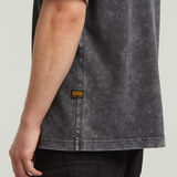 G-STAR Outlet Camiseta Washed Pocket Negro