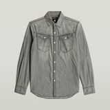 G-STAR Outlet Camisa Arc 3D Slim Azul intermedio