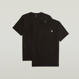 G-STAR Outlet GRAW Slim T-Shirt 2-Pack Black